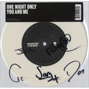 画像: ONE NIGHT ONLY /YOU AND ME [7"]