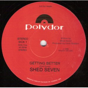 画像: SHED SEVEN /GETTING BETTER [PROMO 12"]