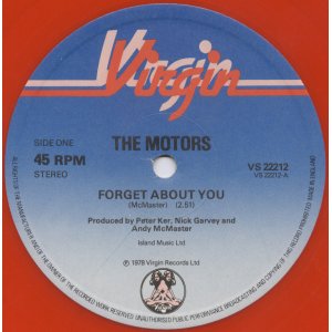 画像: MOTORS /FORGET ABOUT YOU [12"] 