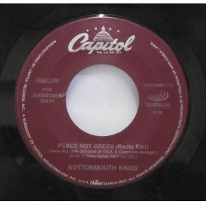 画像: KOTTONMOUTH KINGS /PEACE NOT GREED [JUKEBOX 7"]