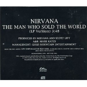 画像: NIRVANA /THE MAN WHO SOLD THE WORLD [PROMO CDS]