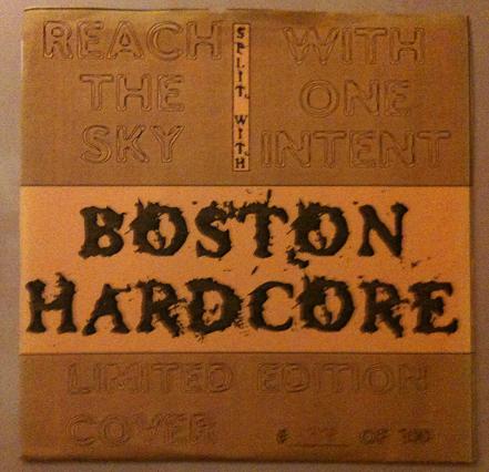 画像1: REACH THE SKY + WITH ONE INTENT /SPLIT - BOSTON HARDCORE [7"]