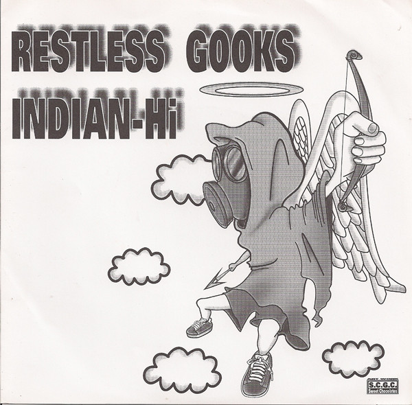 画像1: RESTLESS GOOKS + INDIAN-HI /SPLIT [7"]
