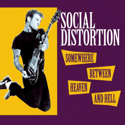 画像1: SOCIAL DISTORTION /SOMEWHERE BETWEEN HEAVEN AND HELL [LP]