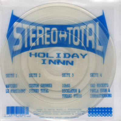 画像1: STEREO TOTAL /HOLYDAY INNN [2 x 7"]