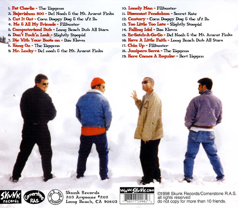 画像2: V.A. /SKUNK RECORDS SAMPLER FALL 1998 [CD]