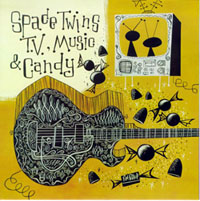 画像1: SPACE TWINS /TV MUSIC & CANDY [7"]