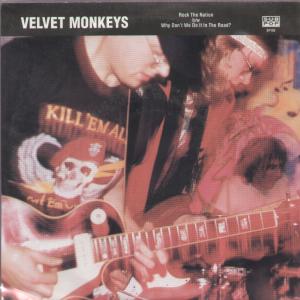 画像1: VELVET MONKEYS /ROCK THE NATION [7"]